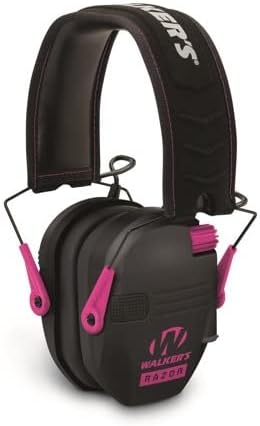 Walkers Razor Slim Electronic Earmuffs Pink - Image 2