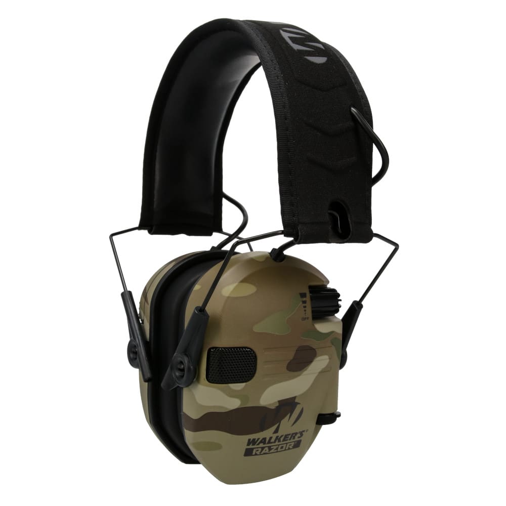 Walkers Razor Slim Electronic Earmuffs Multi-Cam
