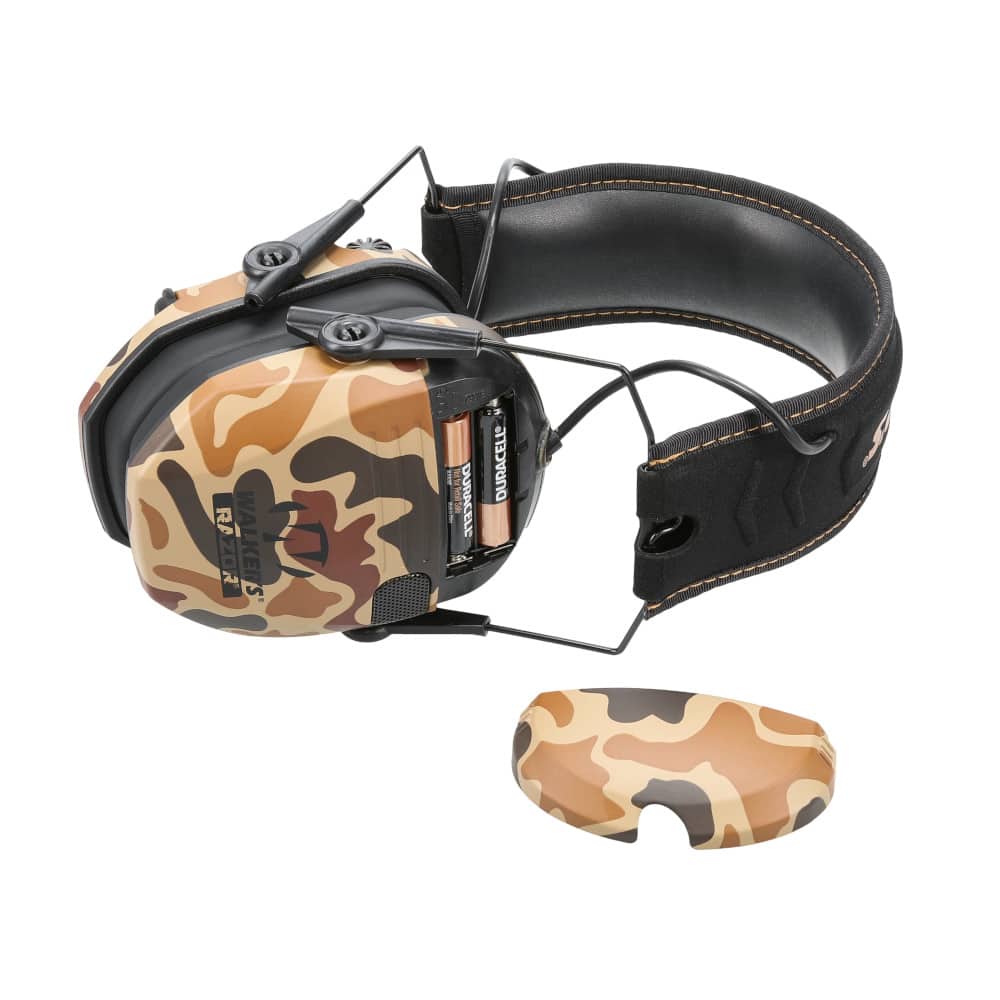 Walkers Razor Slim Electronic Earmuffs Duck Camo - Image 4