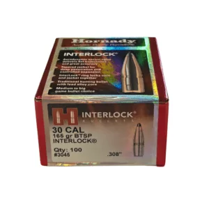 Hornady 30 Cal .308 165 gr InterLock® BTSP