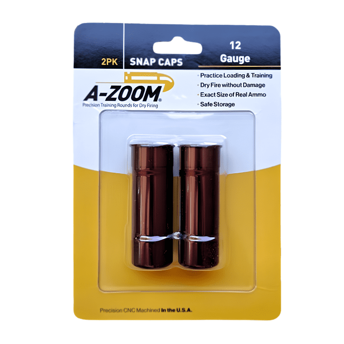 A-zoom 12Ga Snap Caps - 2 Pack