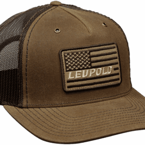 Leupold Flag Waxed Canvas Trucker Hat
