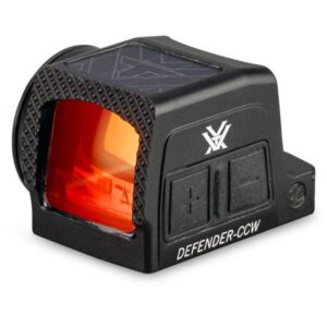 Vortex Defender-CCWâ„¢ Enclosed Solar Micro Red Dot 3 MOA